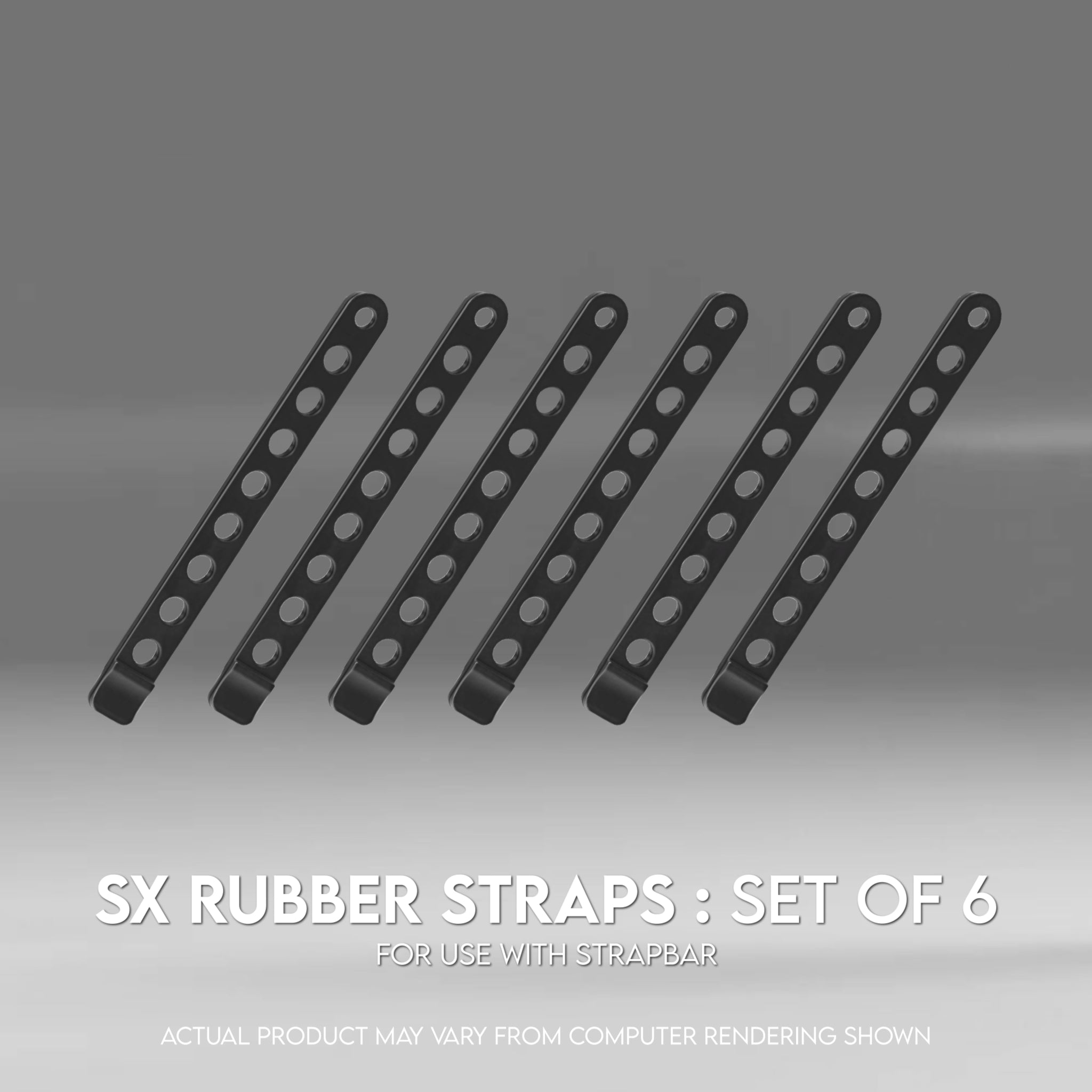 Rubber Strap (set of 6)